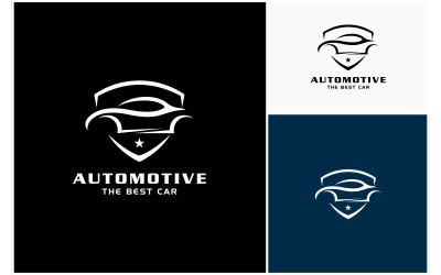 Logo de protection automobile automobile