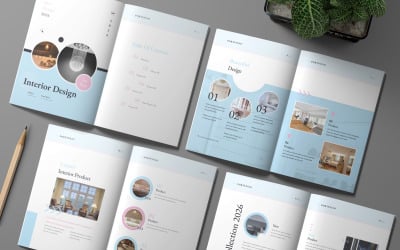 Interior Design Portfolio Template