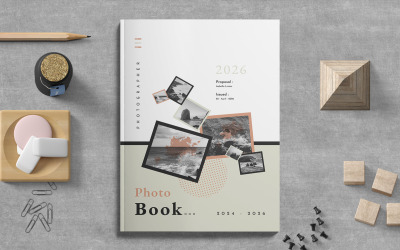 Photobook Portfolio Layout Template