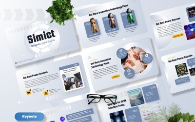 Simict — универсальные шаблоны Keynote