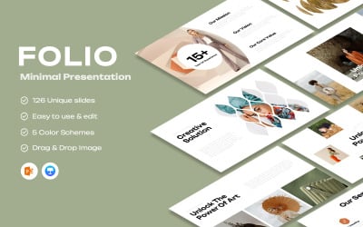 Folio - Minimal Powerpoint Template