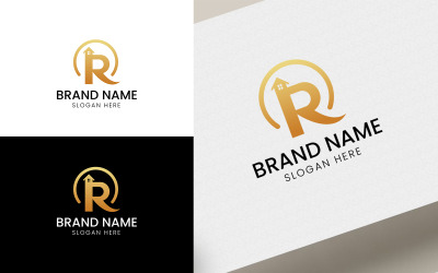 Písmeno R realitní logo-07-173