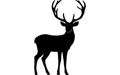 Herten vector sjabloonontwerp