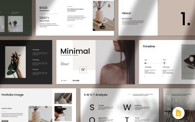 Minimal Googleslide presentationsmall