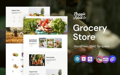Veggiefood - Tema WordPress Elementor per negozio di verdure e alimentari