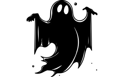 Ghost-design-vector-art-illusztráció
