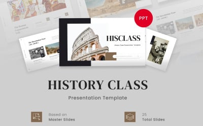 Hisclass - Tarih Sınıfı PowerPoint Şablonu