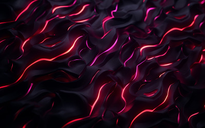 Mur du désert sombre avec un design de fond d&amp;#39;action néon