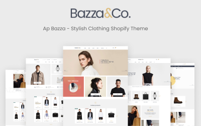Ap Bazza — тема Shopify стильной одежды