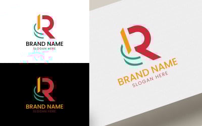 Letter R Business iconic logo-07-190