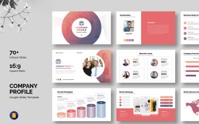 Firmenprofil-Vorlage - Google Slides