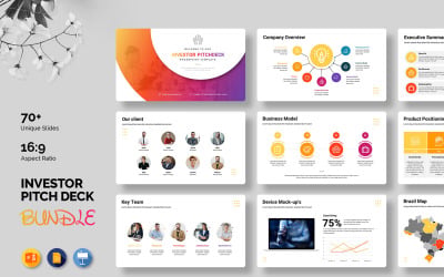 Investor Pitch Deck Presentation Bundle