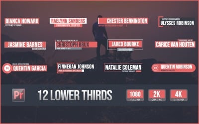 Minimal Corporate Lower Thirds
