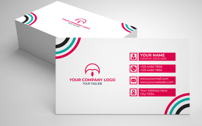 Business Card Template - Creative Visiting Card Templates (O)