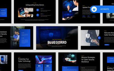 Blueguard - 网络安全主题演讲模板