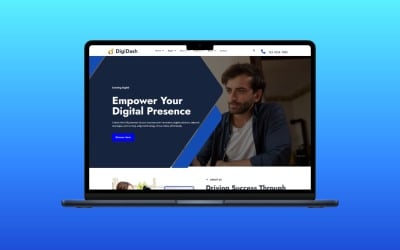 DigiDash | Modèle HTML d&amp;#39;agence numérique