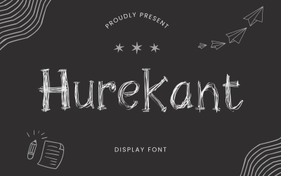 Hurekant — niesamowita czcionka wyświetlana