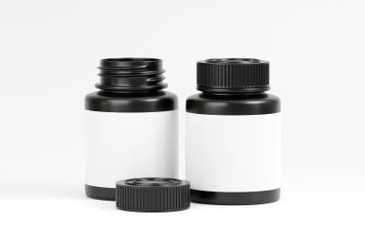 Frasco de suplemento Shine Modelo 3D