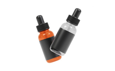 Modern Dropper Bottle 3D modell