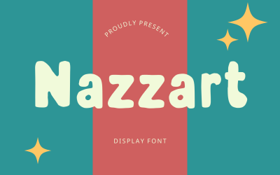 Nazzart - Beauty Display-Schriftart
