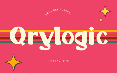 Qrylogic – Erstaunliche Display-Schriftart