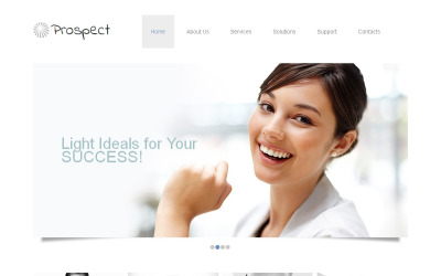 Modello Moto CMS HTML #43388 per Un Sito di Consulenza
