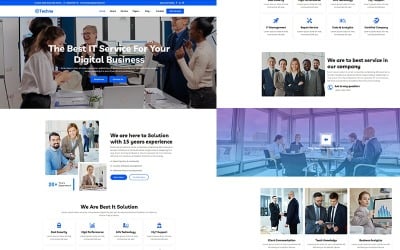 Techna — тема WordPress для ИТ-решений и бизнеса