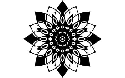 Icone di vettore del fiore minimalista