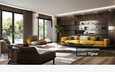 Abbraccia la serenità nello splendore del design moderno