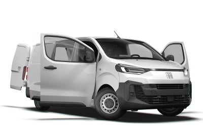 Fiat e Scudo Van L3 HQ Interior 2024
