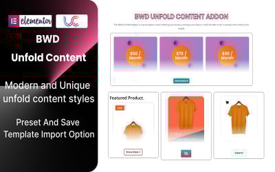 Plug-in WordPress de desdobramento de conteúdo para Elementor