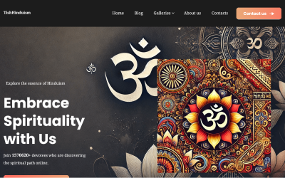 TishHinduism - 印度教 WordPress 主题