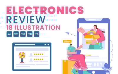 18 Ilustracja przeglądu elektroniki