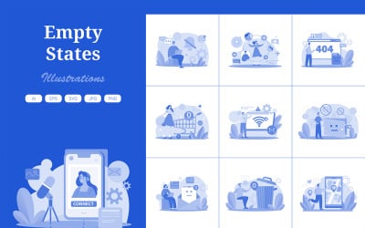 M499_ Empty States Illustration Pack 1