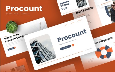 Procount – 公司简介 Google 幻灯片模板