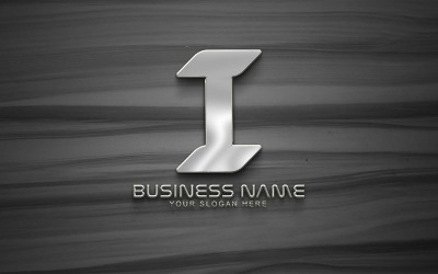 NIEUW I Letter Professioneel logo-ontwerp - Merkidentiteit 2
