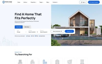 Homelengo – WordPress-Theme für Immobilien