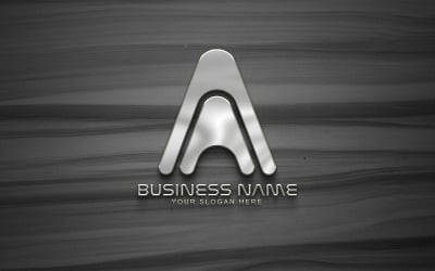Creative AA Logo Design - tech- Brand Identity