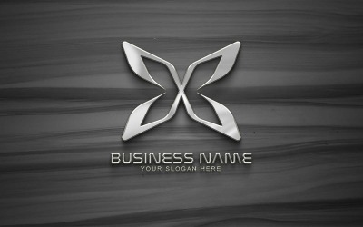 Professional X letter Logo Design - tech- Brand Identity