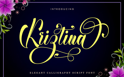 Kriztina Script handgeschreven lettertype