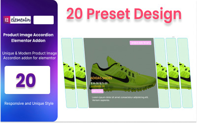 WooCommerce Produktbild Dragspel WordPress-plugin för Elementor