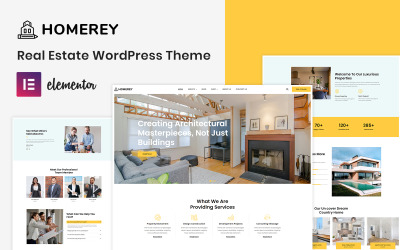 Homerey - тема WordPress про нерухомість