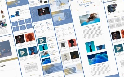 It Mw - It Solution HTML landing page templates