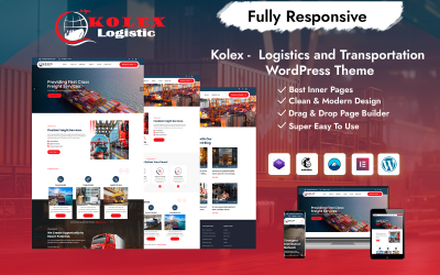 Kolex - Logisztika és szállítás WordPress téma