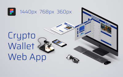 Cryptic: plantilla de interfaz de usuario de la aplicación web Crypto Wallet