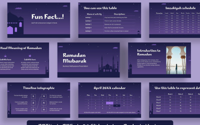 Ramadan Mubarak többcélú Google Diák