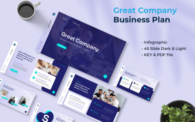 Šablona prezentace profilu společnosti Vol.1