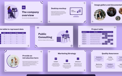 Mehrzweck-Keynote zur öffentlichen Beratung