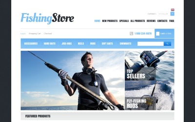 Fishing Store Zencart #43570
