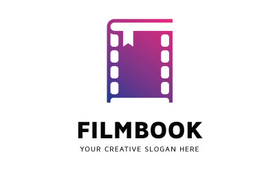 Kitap Filmi Logo Tasarım Şablonu